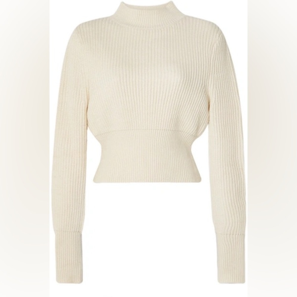 A Piece Apart Ribbed Knit Sweater